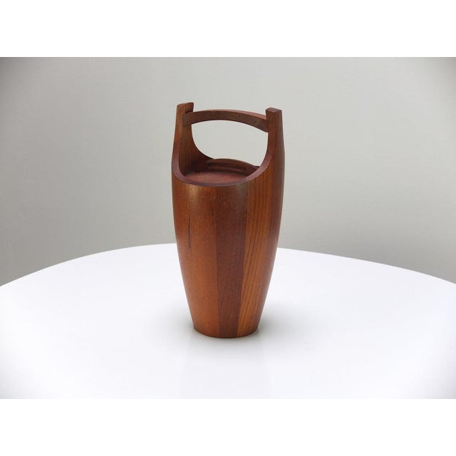 Teak Ice Bucket by Jens Quistgaard for Dansk Design, 1950s For Sale - Image 3 of 9