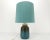 Scandinavian Blue Ceramic Lamp, 1960 For Sale - Image 9 of 9