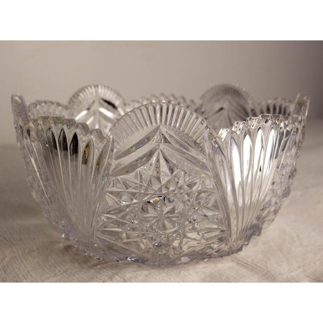 Glass Crystal Fruit Bowl attributed to Enzo Mari, 1960s For Sale - Image 7 of 10