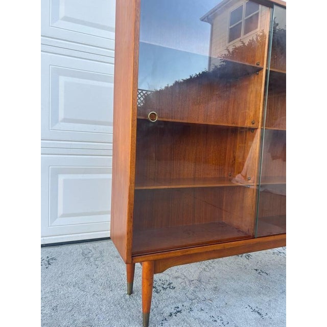 1960s Mid Century Teak Bookcase/Cabinet For Sale - Image 4 of 13
