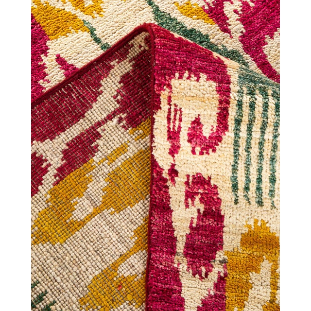 Modern Hand-Knotted Area Rug - Ivory, 9' 10" x 14' 5" For Sale In New York - Image 6 of 8