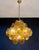 1990s Vintage Italian Amber Murano Glass Chandelier, 1990s For Sale - Image 5 of 18
