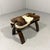 Mid-Century Modern Cowhide Camel Saddle Stool, 1960s For Sale - Image 3 of 12
