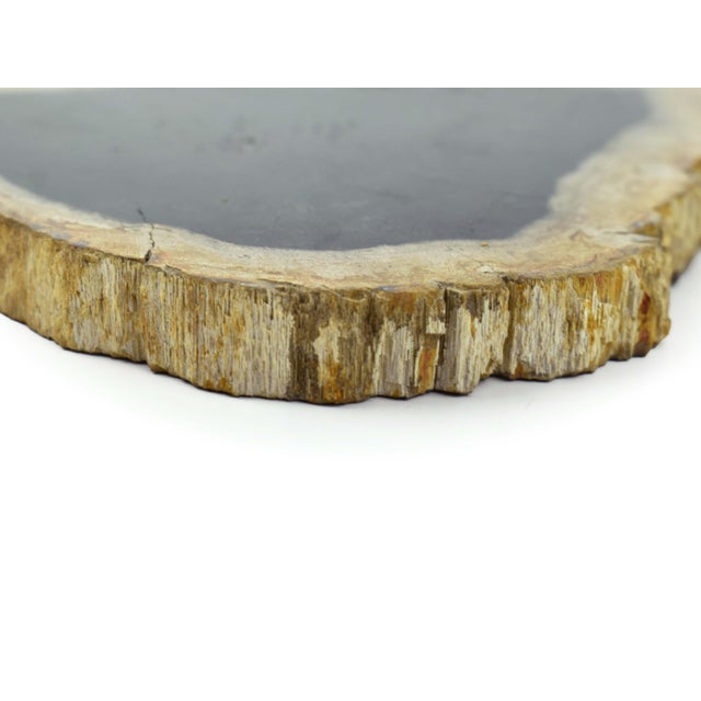 Stone Mid 20th Century Solid Stone Slab Serving Cheese Charcuterie Board or Decorative Piece For Sale - Image 7 of 7