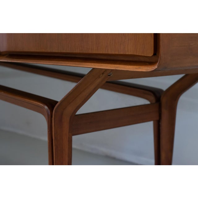 Wooden Sideboard with Doors and Drawers from Galleria Mobili Darte, Italy, 1950s For Sale - Image 10 of 17