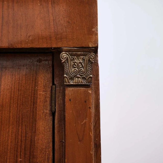 Wood Sideboard with Bookcase, 1800 For Sale - Image 7 of 9
