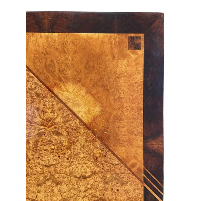 Wood Italian Burl Dining Table from Miniforms, 1970s For Sale - Image 7 of 14