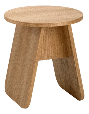Oak Veneer Oiled Momoko Side Table from Emko