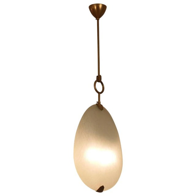 Pendant Light attributed to Max Ingrand for Fontana Arte, Italy, 1950s For Sale - Image 11 of 11