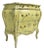 Sage Green French Provincial Petite Chest of Drawers For Sale