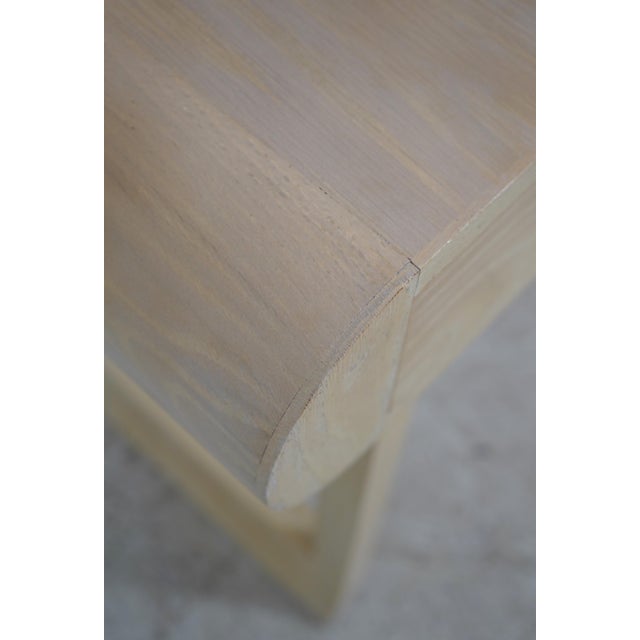 White Century Mid Century Modern Design Console Table For Sale - Image 8 of 12