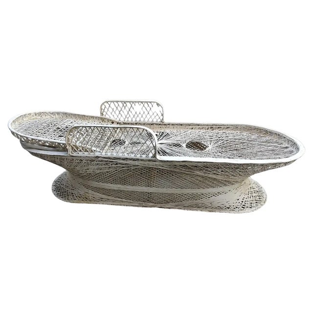 Mid Century Modern Russell Woodard Spun Fiberglass Chaise Lounge Chair