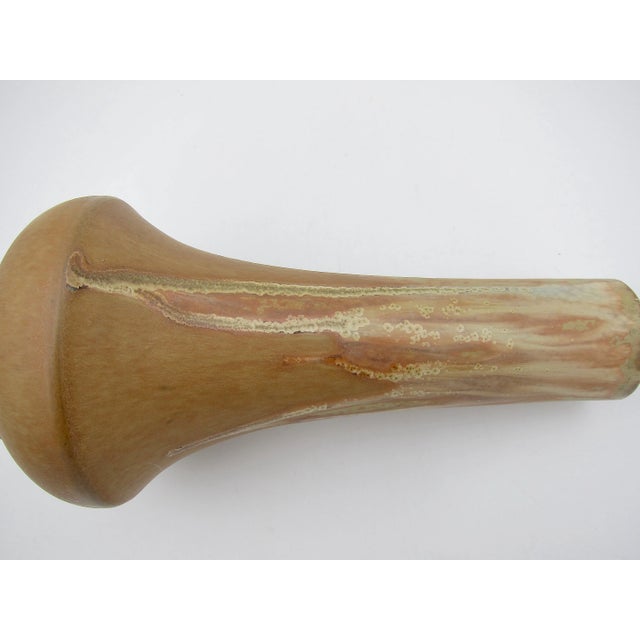 French Denbac Art Nouveau Vase With Crystalline Trailing Accents For Sale In Los Angeles - Image 6 of 11