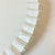 1950s Vintage Americana Farmhouse Boho Chic Fenton Silver Crest Milk Glass Ruffled Edge Low-Rise Cake Stand For Sale - Image 9 of 12