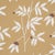 Traditional Schumacher Lilla Embroidery Fabric In Ochre For Sale - Image 3 of 5