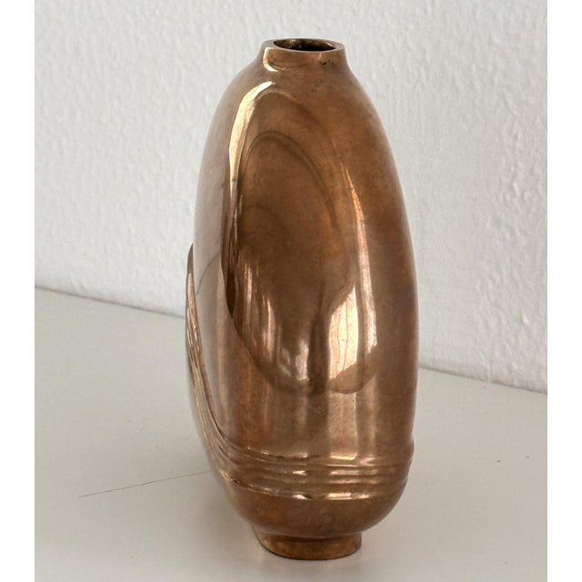 Bronze Vase by Esa Fedrigolli, Italy, 1970s For Sale - Image 4 of 17