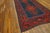 Late 19th Century 1890s Blue Medallion Antique Caucasian Kilim Rug 4'9" X 17'0" Flatweave Wool Carpet For Sale - Image 5 of 5