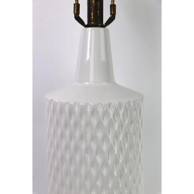 Modernist Blanc De Chine Table Lamp For Sale - Image 9 of 13