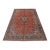 Sarouk Rug 9’10” X 13’2” Red Wool Vintage Traditional Hand-Knotted Carpet For Sale