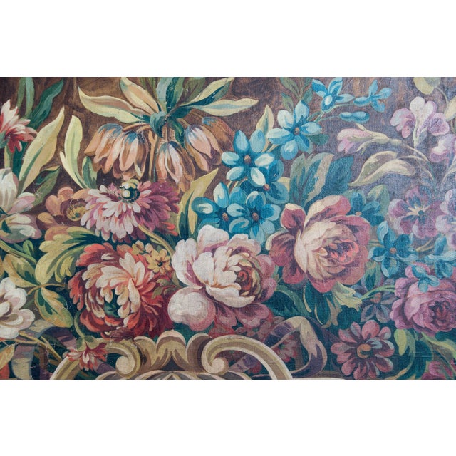 Wood Mid 19th Century French Cartoon Victorian Style Painting For Sale - Image 7 of 8