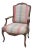 Louis XVI Style Upholstered Armchair For Sale