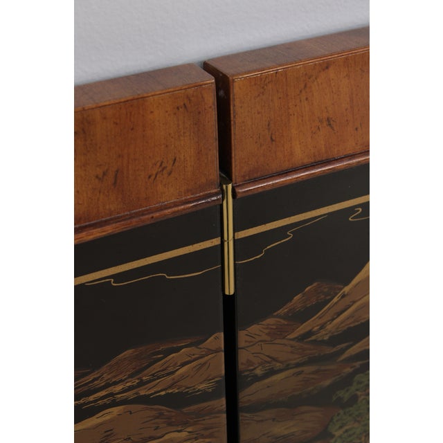 Drexel Heritage Avenue Chinoiserie King Side Bed Headboard For Sale - Image 10 of 15