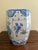 Late 20th Century Vintage Hexagonal Chinoiserie Porcelain Garden Stool or Side Table For Sale - Image 5 of 9