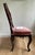 Victorian Late 19th Century Victorian Mahogany Parlor Chairs – Carved Elegance With Tapestry Charm (Pair) For Sale - Image 3 of 17