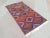 Mid 20th Century Mid 20th Century 60s Bright Colors Turkish Embroidered Boho Kilim Area Rug For Sale - Image 5 of 11