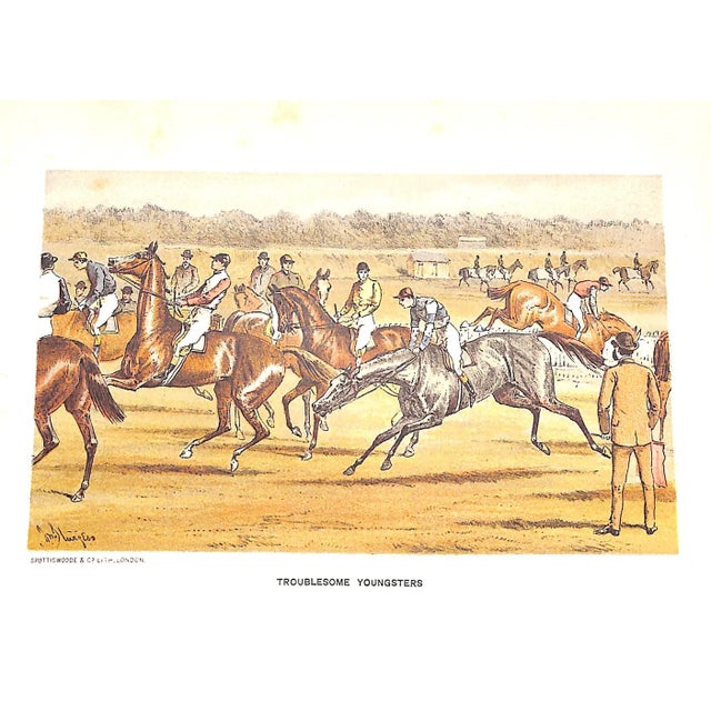 White "The Badminton Library: Racing and Steeple-Chasing" 1886 Earl of Suffolk and Berkshire, W. G. Craven, Arthur Coventry, and Alfred E. T. Watson For Sale - Image 8 of 10