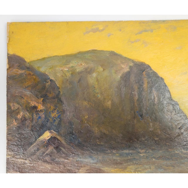 Early 20th Century American Impressionist California or Canadian Pacific Landscape Painting For Sale In New York - Image 6 of 12