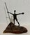 1960s Milton Hebald, Milton Hebald Mid Century Bronze & Wood Sculpture Wpa Artist Modernist Americana For Sale - Image 5 of 12