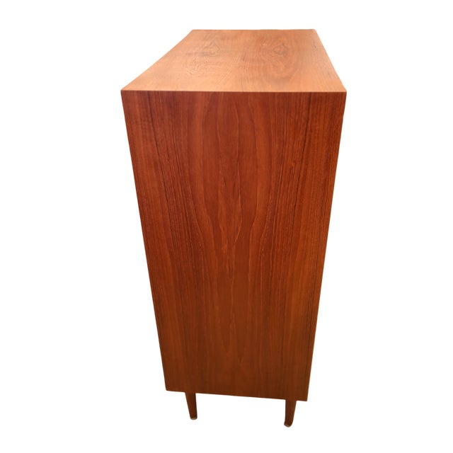 Vintage Danish Chest of Drawers in Teak with Decorative Handles from J.G. Møbler, 1960s For Sale - Image 11 of 17