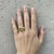 Not Yet Made - Made To Order Toi Et Moi Gemstone Ring: Peridot and Moissanite, Size 7.5 For Sale - Image 5 of 8