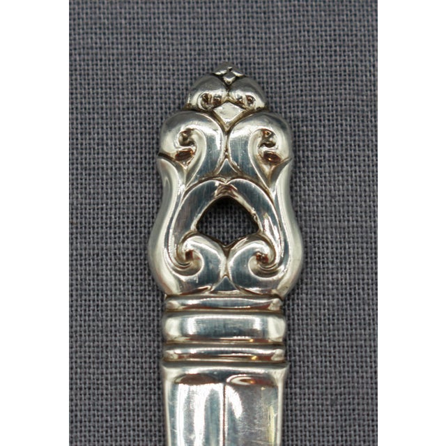 Silver Mid-20th Century Sterling Silver Baby Set “Royal Danish” by International For Sale - Image 8 of 9