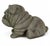 Mid 20th Century Vintage English Bulldog Garden Ornament Dog Statue With Weathered Patina For Sale - Image 5 of 12