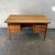 Rare Vintage Danish Modern Floating Top Quarter-Sawn Oak Desk Gunnar Nielsen Tibergaard Attributed For Sale In New York - Image 6 of 12