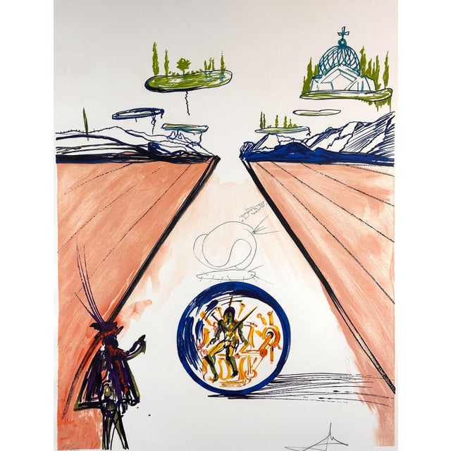 ARTIST: Salvador Dali TITLE: Imaginations & Objects of The Future Intra-Uterine Paradisiac Locomotion MEDIUM: Etching...