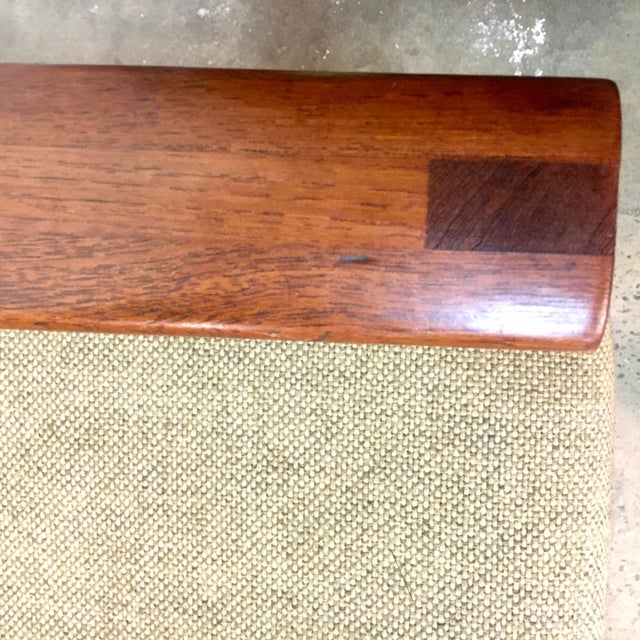 Illum Wikkelsø for Niels Eilersen Danish Teak Lounge Chair For Sale - Image 9 of 12