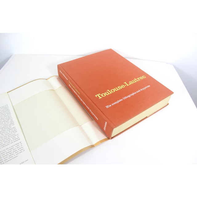 French 1960’s Toulouse-Lautrec His Complete Lithographs and Drypoints Hard Cover Book For Sale - Image 3 of 17