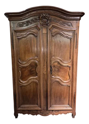 Louis XV Wardrobe in Walnut