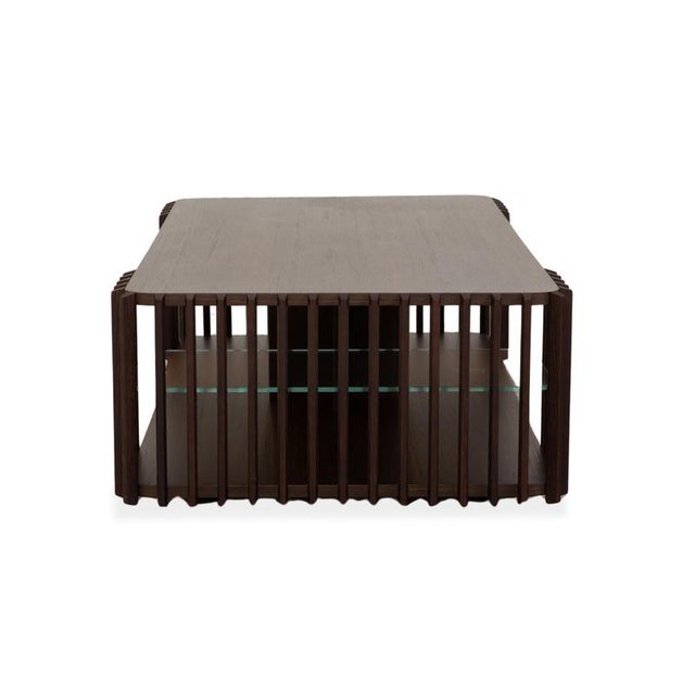 Palis Wood Coffee Table from Roche Bobois For Sale - Image 9 of 10