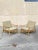Beige Vintage Ficks Reed Bamboo Rattan Tiki Sofa Set With Lounge Chairs - 3 Pc Set For Sale - Image 8 of 12