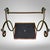 Metal Mosaic Tile Nesting Tables Cerulean Pier 1 Imports Set For Sale - Image 7 of 18