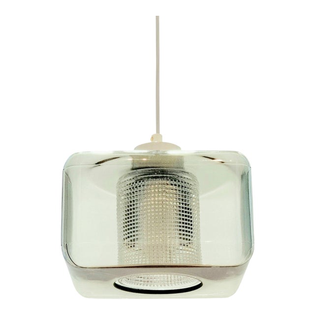 Mid-Century Modern Scandinavian Glass Pendant/Ceiling Light by Carl Fagerlund for Orrefors, 1960s For Sale