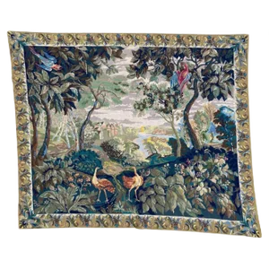 Mid-Century French Needlepoint Tapestry