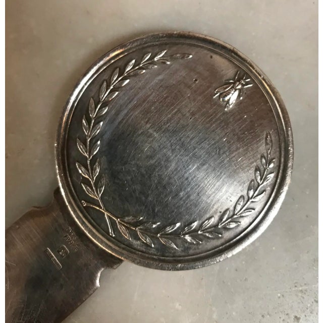 Metal 1970s French Christofle Silvered Napoleon Empereur Letter Opener For Sale - Image 7 of 10