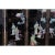 Antique Mid-Century Chinese Black Lacquer Wall Panels: Set of 4 With Raised Hardstone and Mother-of-Pearl Inlay For Sale - Image 14 of 16