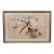 Vintage Chinese Embroidered Silk Tapestry, Framed For Sale