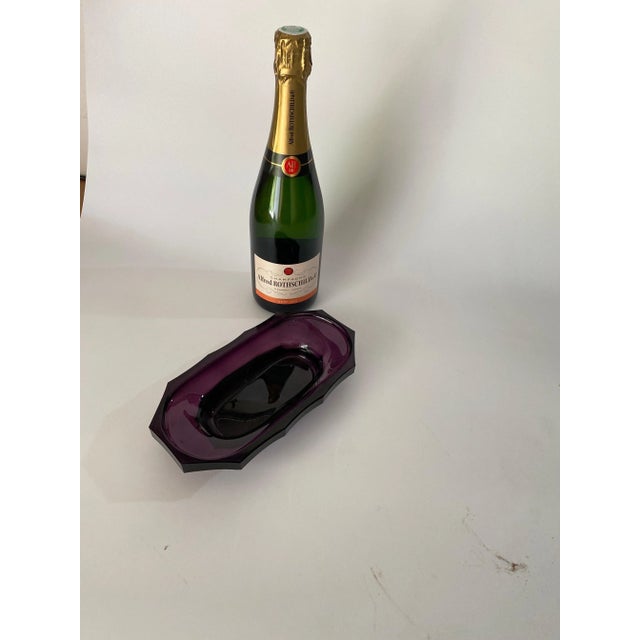 Art Glass Vide Poche or Ashtray, France, 1940s For Sale - Image 3 of 11